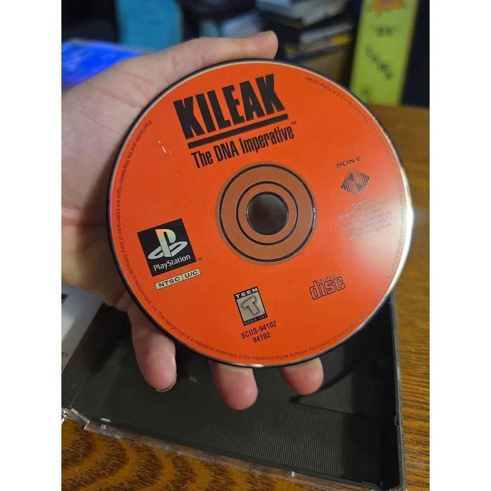 Kileak: The DNA Imperative (Sony PlayStation 1 Long Box) No Tested